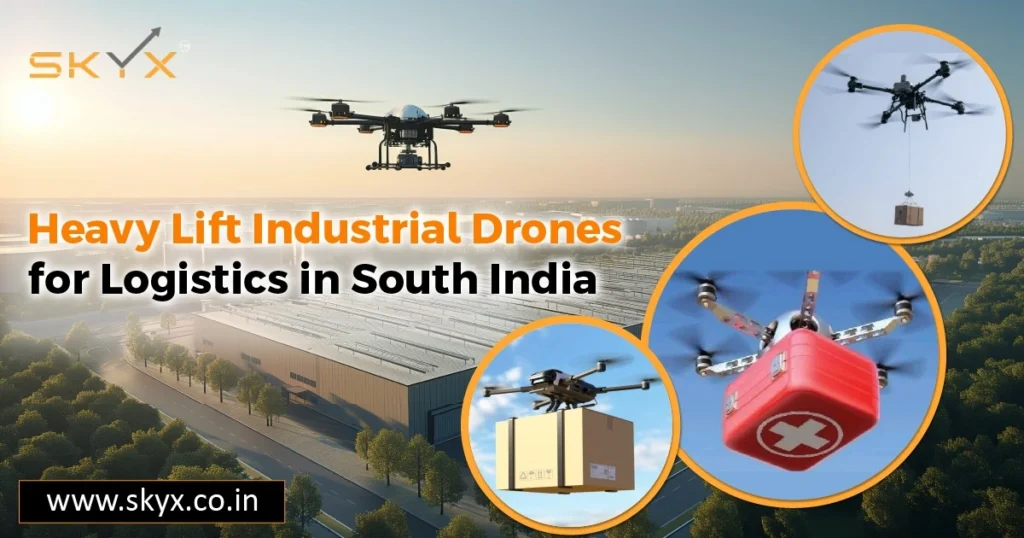 Heavy Lift Industrial Drones for Logistics in South India