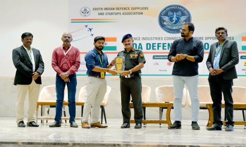"Entrepreneur Emerging Award” at the SIDA Defence Expo 2025