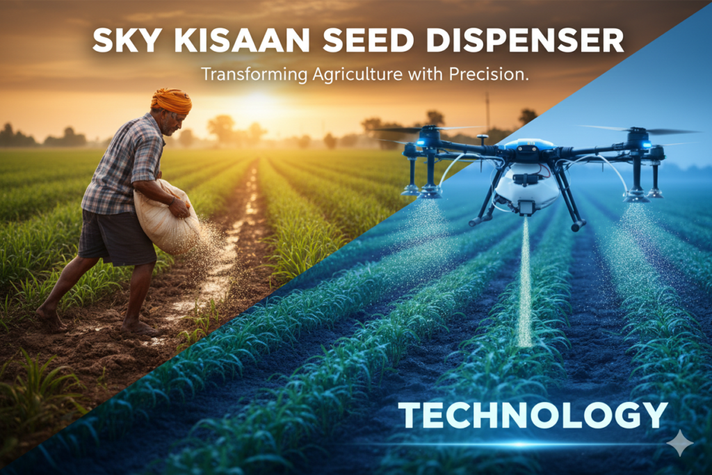 SKYX KISAAN SEED DISPENSER