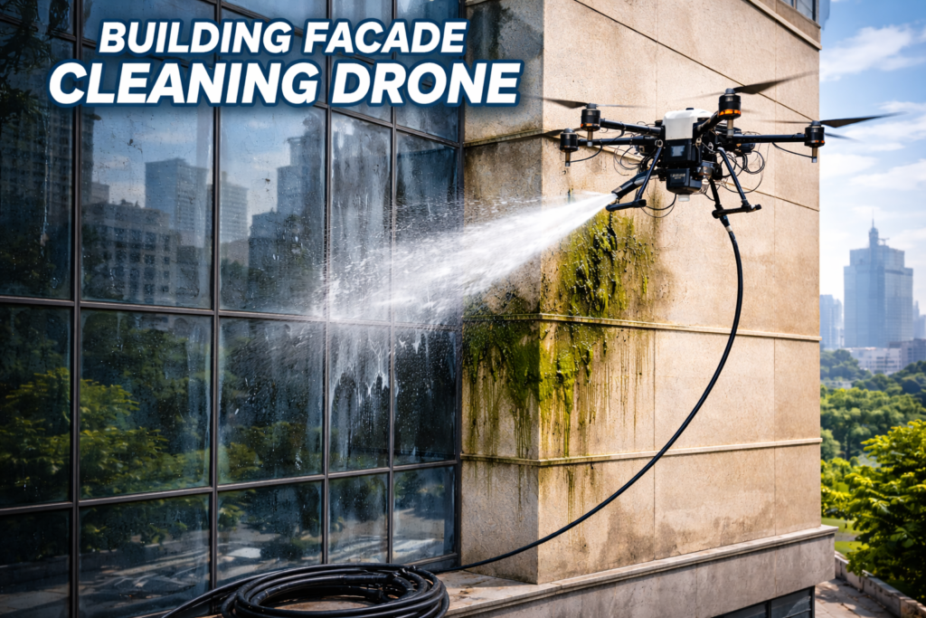 BUILDING FACADE CLEANING: TRADITIONAL METHODS VS DRONE TECHNOLOGY